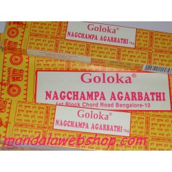 Encens GOLOKA NAG CHAMPA Boite de 16G 