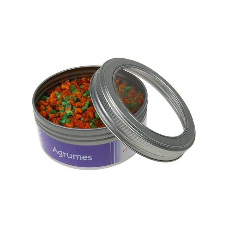 Encens AGRUMES Grains et Poudre -  Boite de 100 Grammes 