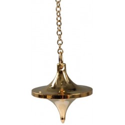 Pendule Mini Toupie Laiton