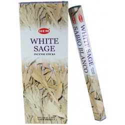 Encens SAUGE BLANCHE  Boite de 20 Bâtonnets HEM