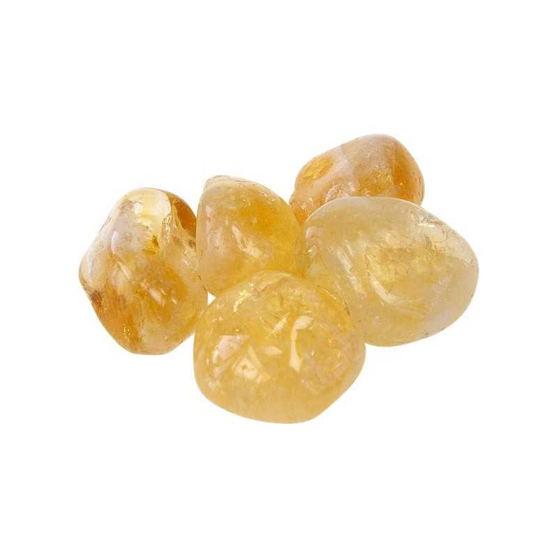 Pierres Roulées CITRINE (Améthyste Chauffée)