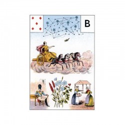 Tarot - Grand Jeu de Mlle LENORMAND 54 cartes + livret 