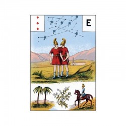 Tarot - Grand Jeu de Mlle LENORMAND 54 cartes + livret 