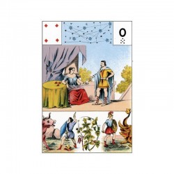 Tarot - Grand Jeu de Mlle LENORMAND 54 cartes + livret 
