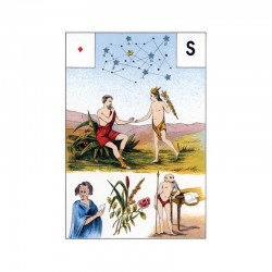 Tarot - Grand Jeu de Mlle LENORMAND 54 cartes + livret 