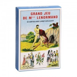 Tarot - Grand Jeu de Mlle LENORMAND 54 cartes + livret 