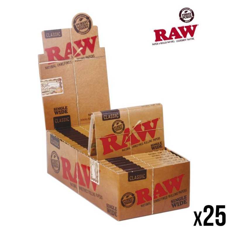 RAW Regular 25 Booklets of Sheets