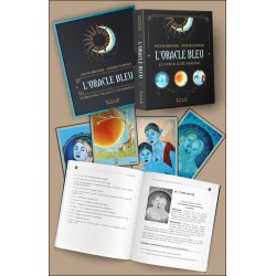 Oracle Bleu Cartes et Livre Divinatoires