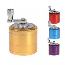 Amoladora/Polinadora de manivela de 4 piezas de 45 mm