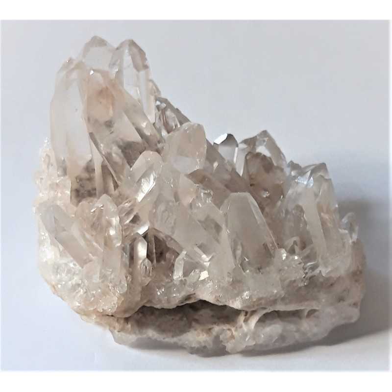 Petit amas de cristal de roche - 3 à 4 cm - A lunité