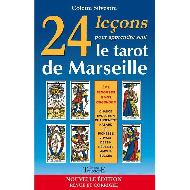 24 leçons pour le tarot de Marseille - Livre méthode