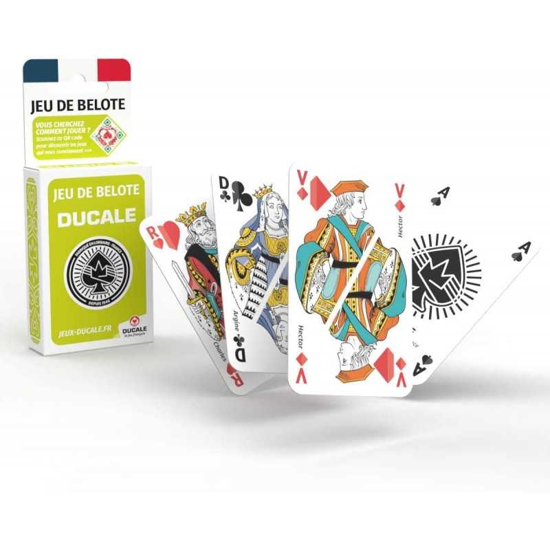 Jeu 32 Cartes DUCALE Belote ECOPACK Pas cher chez Mandala