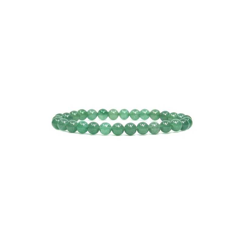 Pulsera Cuentas Aventurina Verde 6mm