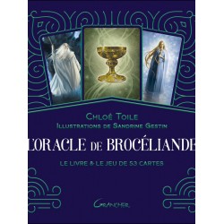 L'Oracle de Brocéliande Coffret Livre et Cartes chez Mandala