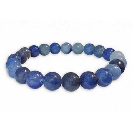 Bracelet Femme Pierre Naturelle, Bracelet Bleu Pour Mariage Perles
