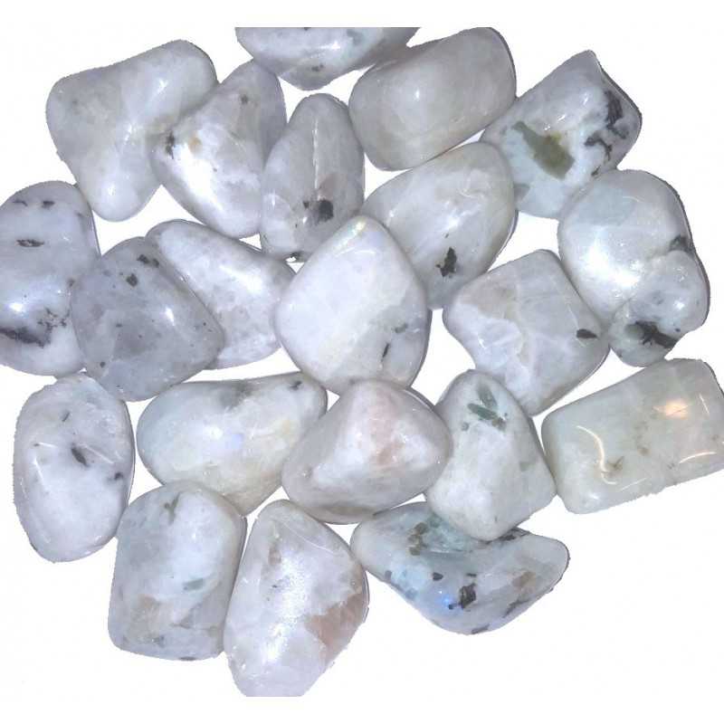 Rolled Stone White Moonstone