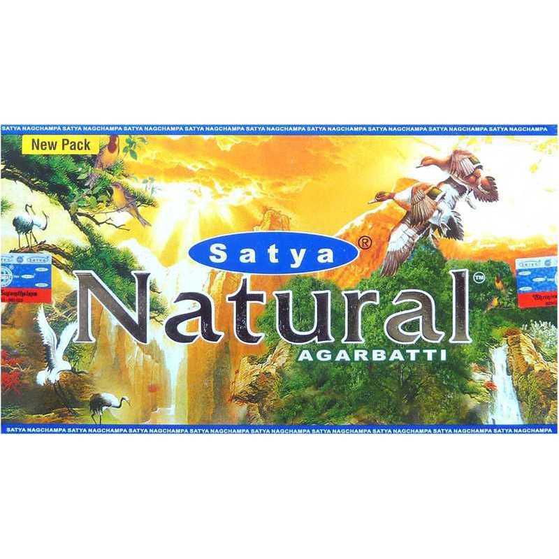 Encens NATURAL Satya Boites 15 Grammes Pas chères chez Mandala