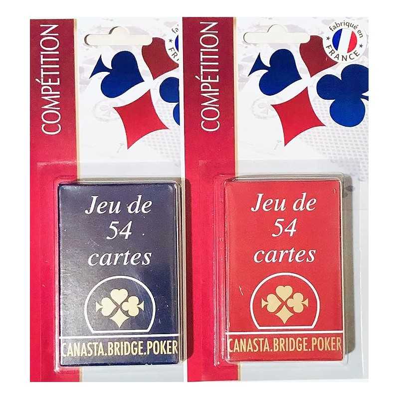 Jeu de 54 Cartes GAULOISE France Cartes Pas cher chez Mandala