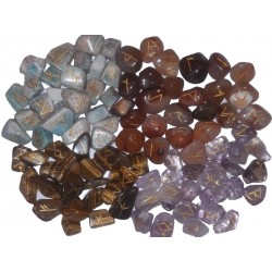 Divinatory Runes in Natural Stones