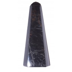 Pointe Tourmaline et Hématite 386 Grammes