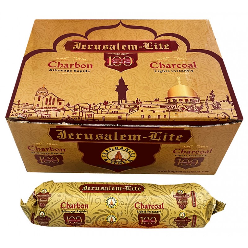 Charbon Jerusalem Lite Pastilles 33mm