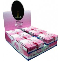 Conos Incienso Rosa Fresca Satya 12 Cajas