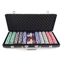 Estuche Poker Premium 500 fichas