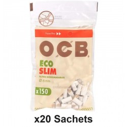 OCB Filtres SLIM ECO BIO 6MM Pas cher en Lots chez Mandala