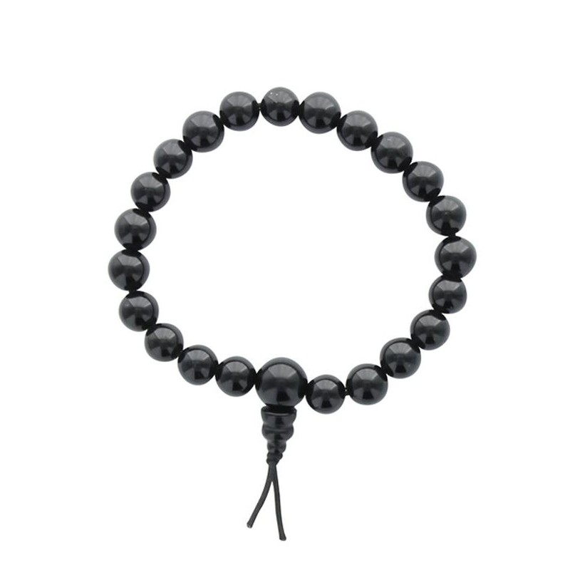 Black Obsidian Mala Bracelet