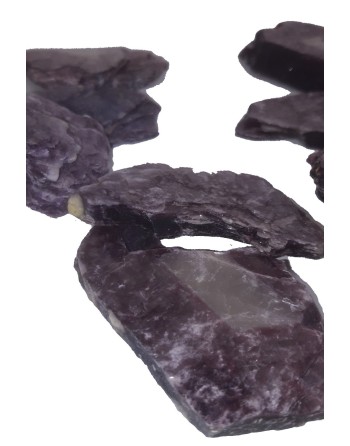 Mica lepidolite affettata