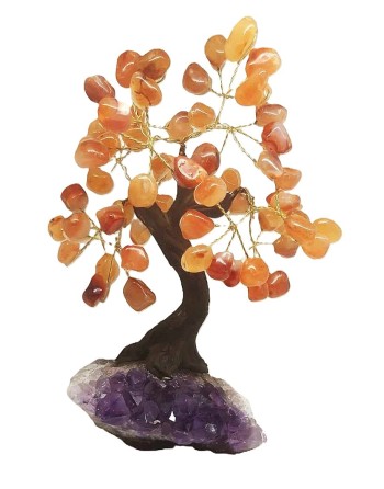 Tree of Life Carnelian Stones