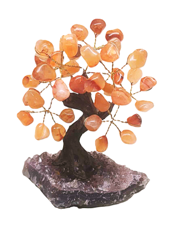 Tree of Life Carnelian Stones