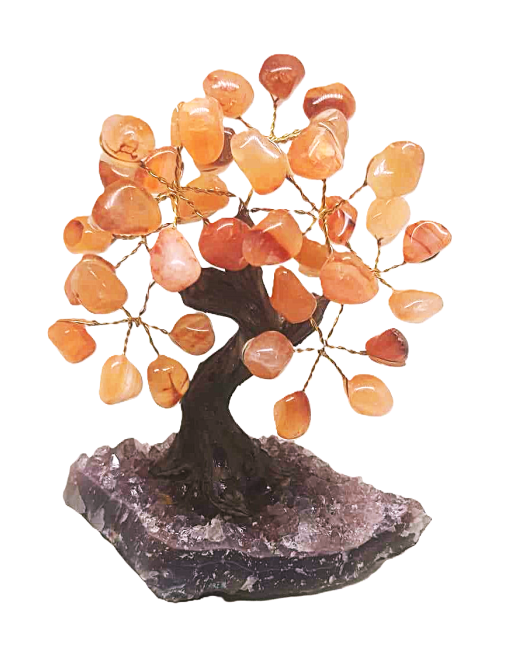 Tree of Life Carnelian Stones