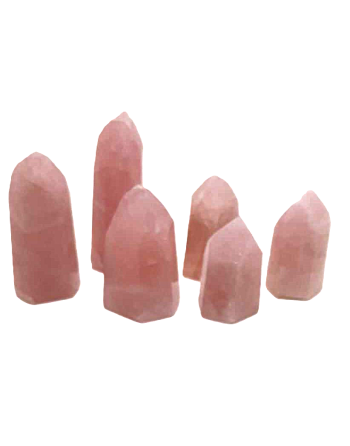 PINK QUARTZ Spitzen pro Einheit