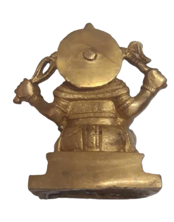 Statuetta in ottone di Ganesh