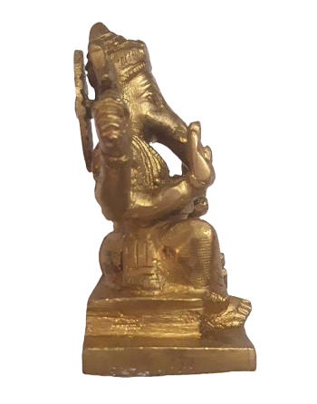 Ganesh Statuette Laiton Signe Bienvenue chez Mandala