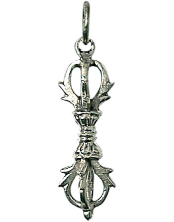 Pendentif Dorje Argent chez Mandala