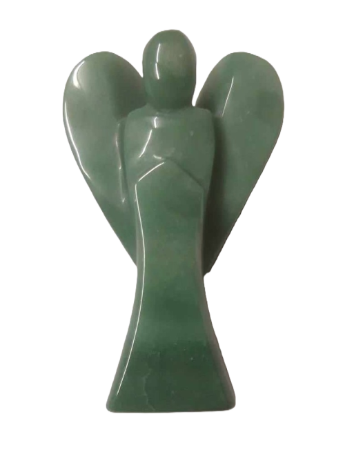 Ange Aventurine Verte Naturelle 10 cm chez Mandala