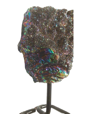 Rainbow Titanium Druse 576 Grams