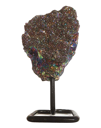 Druse Quartz Titanium Rainbow 576 Grammes chez Mandala