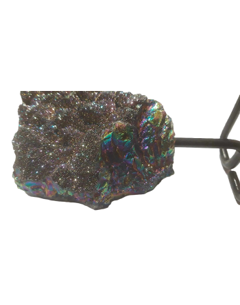 Rainbow Titanium Druse 576 Grams