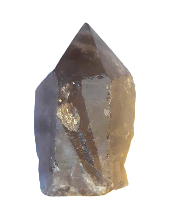 Pointe Brute Quartz Fumé et Autres Minéraux chez Mandala