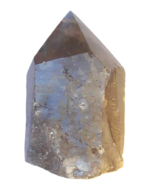 Pointe Brute Quartz Fumé et Autres Minéraux chez Mandala