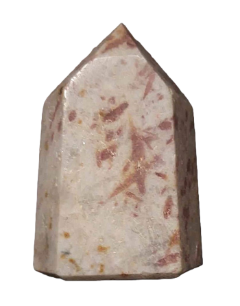 Pointe Tourmaline Rose sur Matrice Quartz 219 Grammes chez Mandala