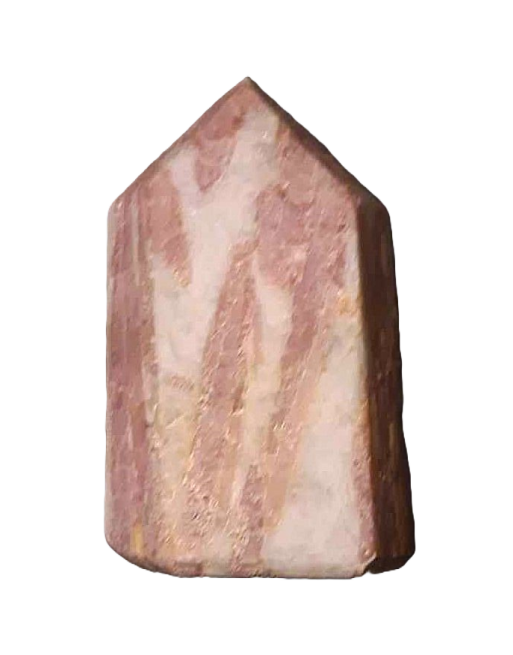 Pointe Tourmaline Rose sur Matrice Quartz 106 Grammes chez Mandala