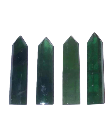 Green Fluorite Points per unit