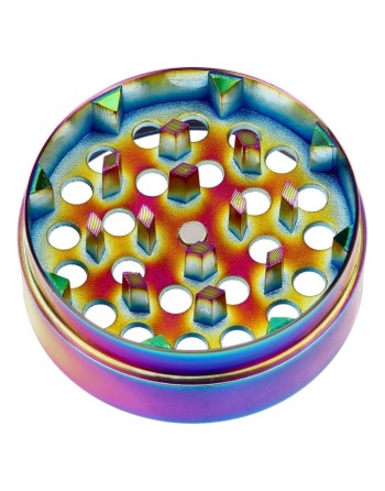 Grinder Fire-Flow Rainbow Geometrical Leaf 50MM chez Mandala