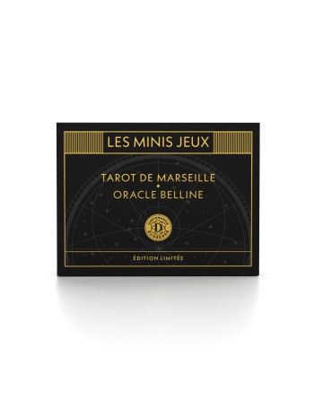 Coffret minis Jeux Tarot de Marseille Pastel et Oracle Belline