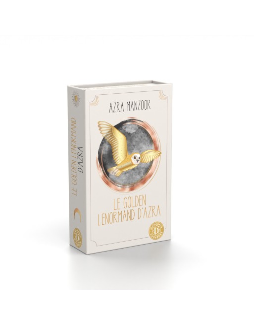Golden Lenormand d'Azra 36 Cartes Divinatoires