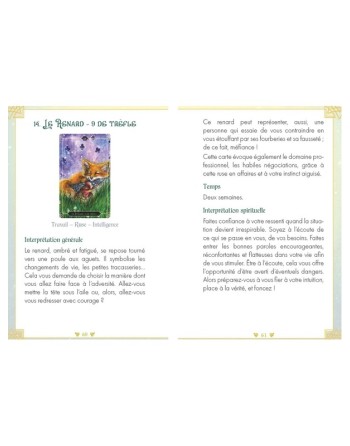 Le Petit Lenormand Enchanté Oracle Divinatoire